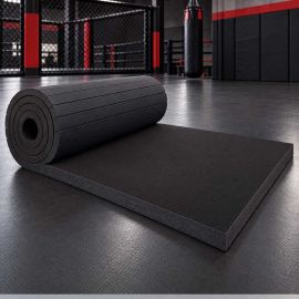 Tatame em Rolo Decofix 40mm Preto - na sala