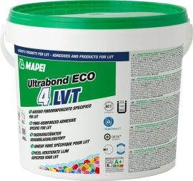 Cola para Pisos em Régua Ultrabond Eco 4LVT - Balde de 4Kg