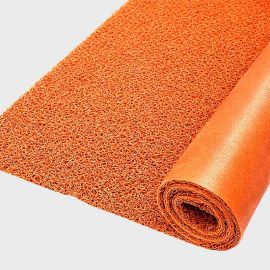 Capacho Profissional Vinil Laranja Decofix 12mm