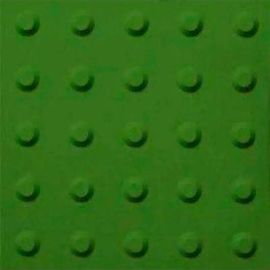 Demarcação Tátil Alerta Verde Bandeira - 25cm x 25cm UN
