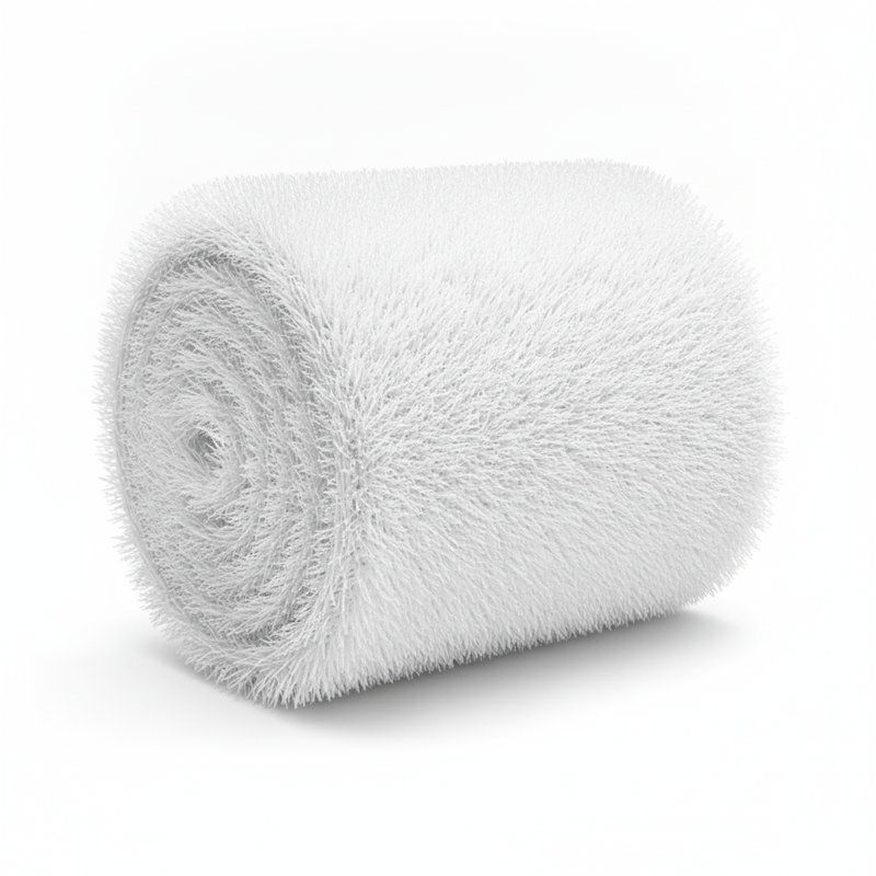 GRAMA SINTETICA ESPORTIVA BRANCA PARA MARCAÇÃO 50MM MONOCOLOR FIBRILADA