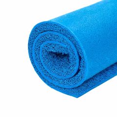 Rolo12m - Capacho Vinil Profissional Azul Claro Decofix 12mm