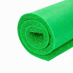 Rolo 12m Capacho Vinil Profissional Verde Lim&atilde;o Decofix 12mm