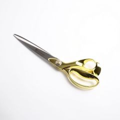 TESOURA PARA COSTURA PREMIUM 30CM DOURADA