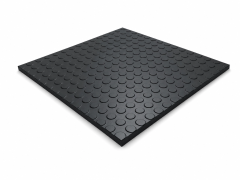 Piso Moeda Emborrachado - 43,5 x 43,5 cm unidade