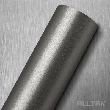 Vinil Adesivo Aço Escovado Prata 61cm - Para Envelopamentos
