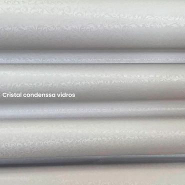 Vinil Adesivo Cristal Condessa Vidros -  1 x 1,20 - Para Envelopamentos 