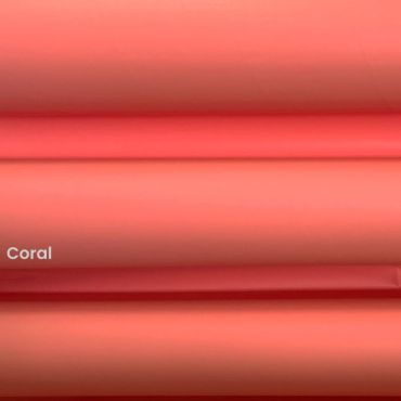 Vinil Adesivo Coral jateado liso - 1 x 1,20 - Para Envelopamentos 