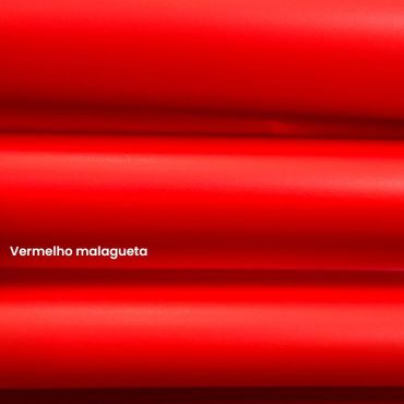 Vinil Adesivo Vermelho Malagueta jateado liso - 1 x 1,20 - Para Envelopamentos 