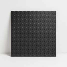 Piso Moeda Emborrachado - 50 x 50 cm unidade