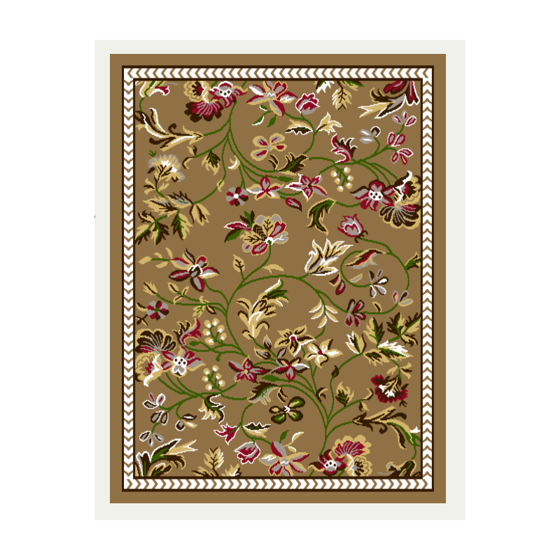 TAPETE RENAISSENCE GENEBRA COR 79 CARAMELO 1,50 X 2,00 