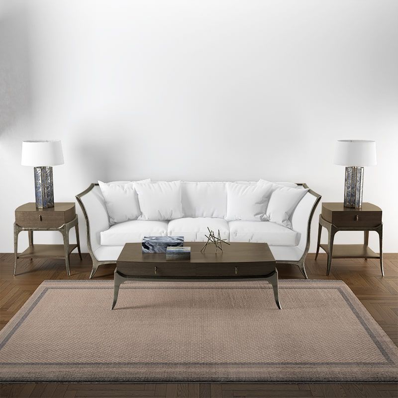 Tapete Eco-Nature Moldura Cor 56 Chumbo 