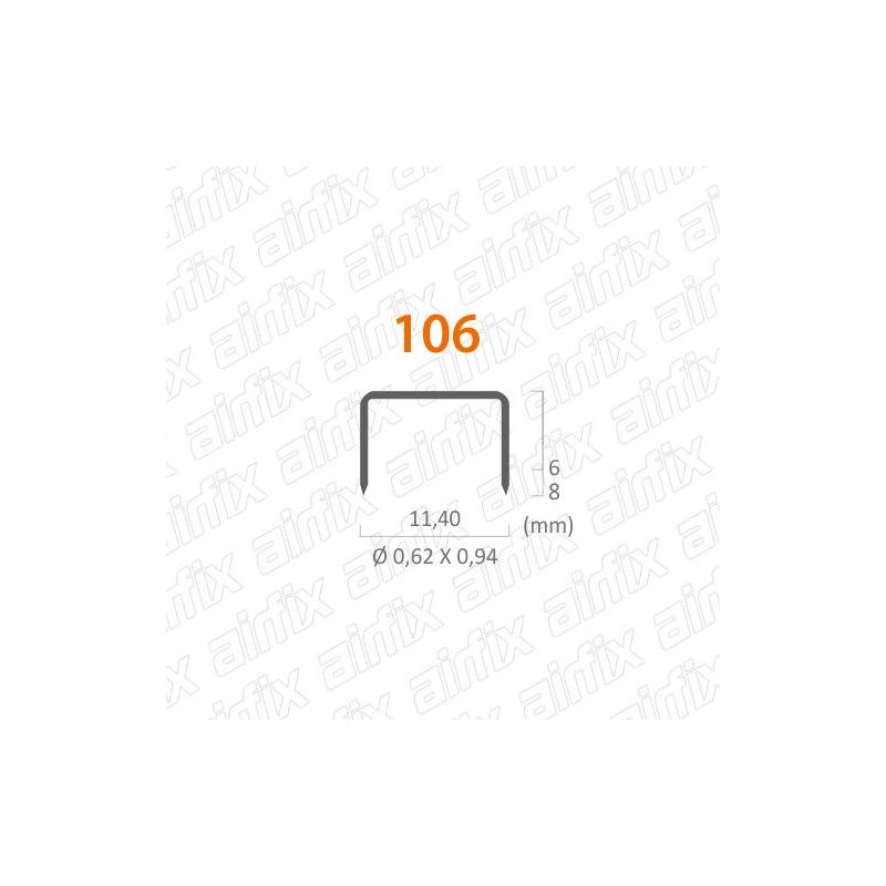 Grampos Ultra - 106/0