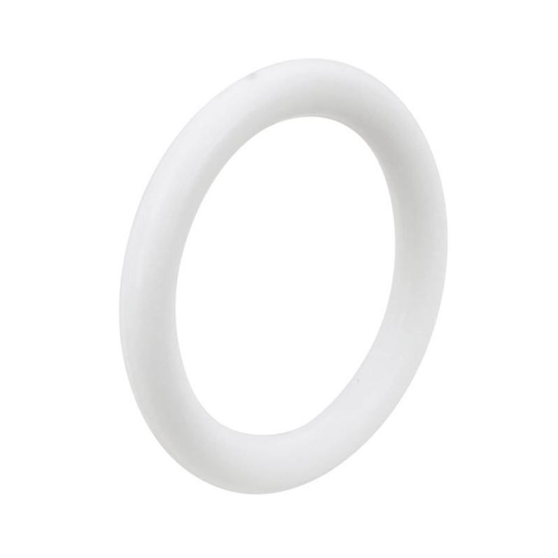 Argola maciça 32mm Branca
