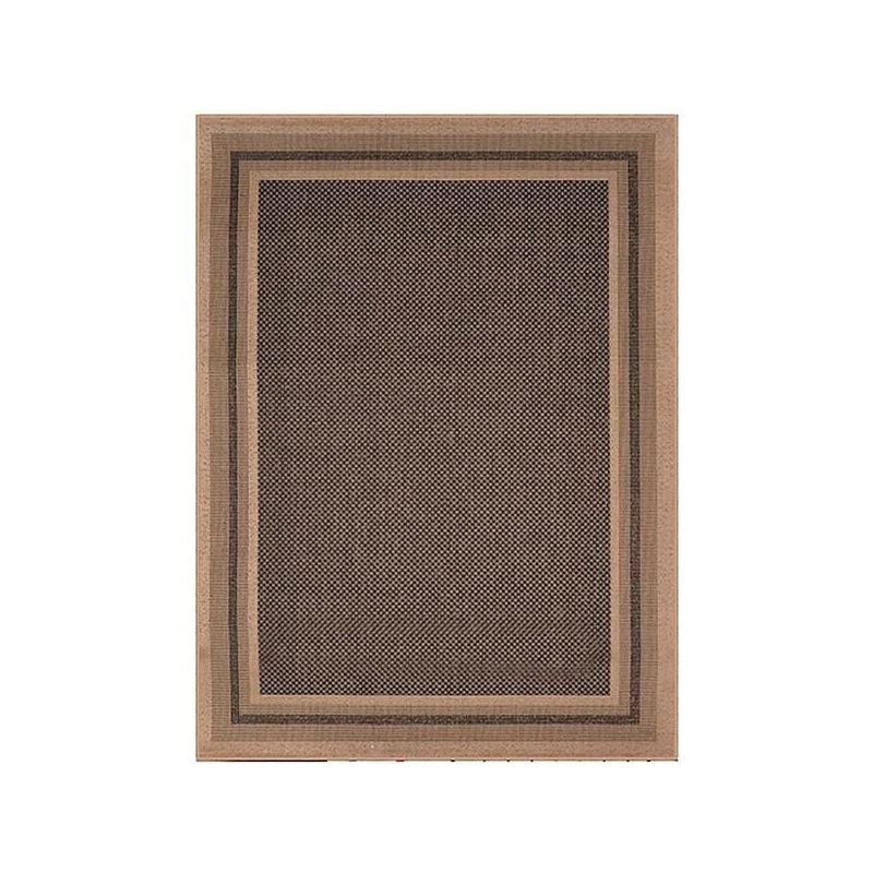 Tapete Eco-Nature Moldura Cor 77 Bege/Chumbo 