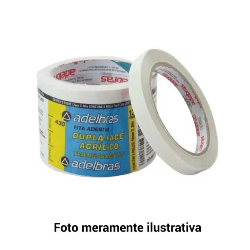 Fita Adesiva Antiderrapante Transparente - 5 m