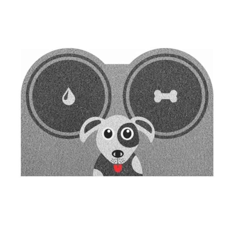 Tapete capacho Hora do Lanche Dog 40cm x 60cm