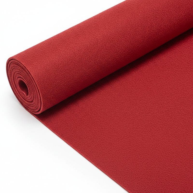 CARPETE EVENTOS VERMELHO PIGMENTADO INYLBRA