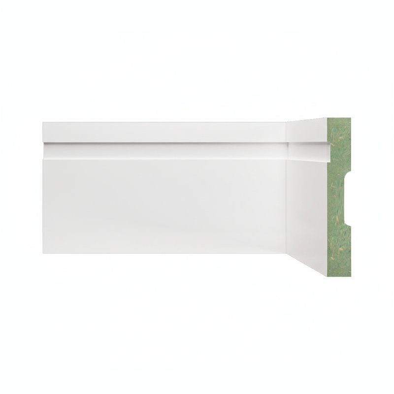 RODAPE BRANCO LISO 7CM MT