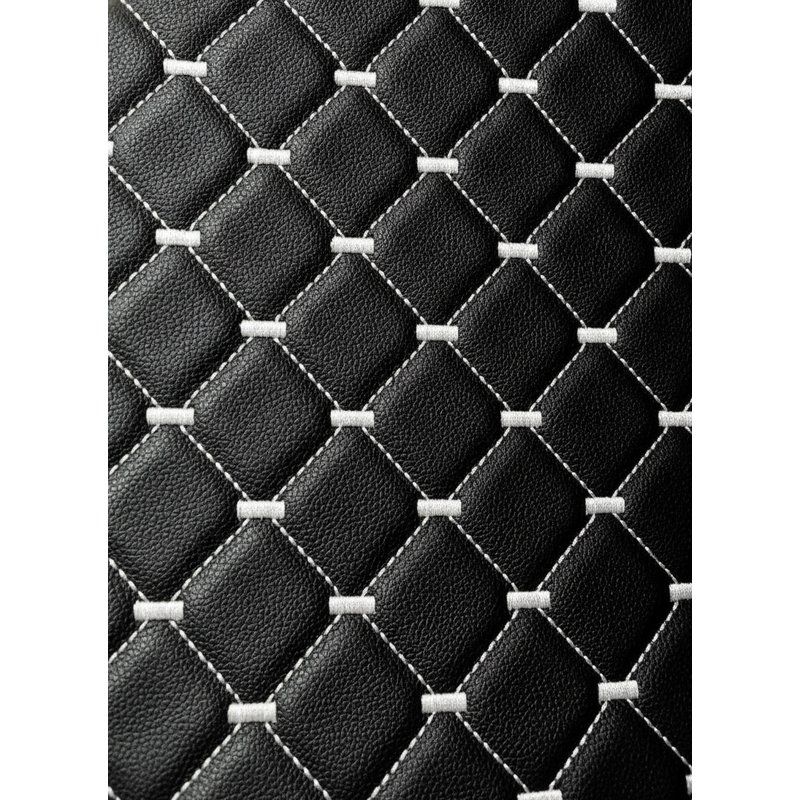 COURVIN DUBLADO DIAMANTE 1.0MM PRETO E BRANCA