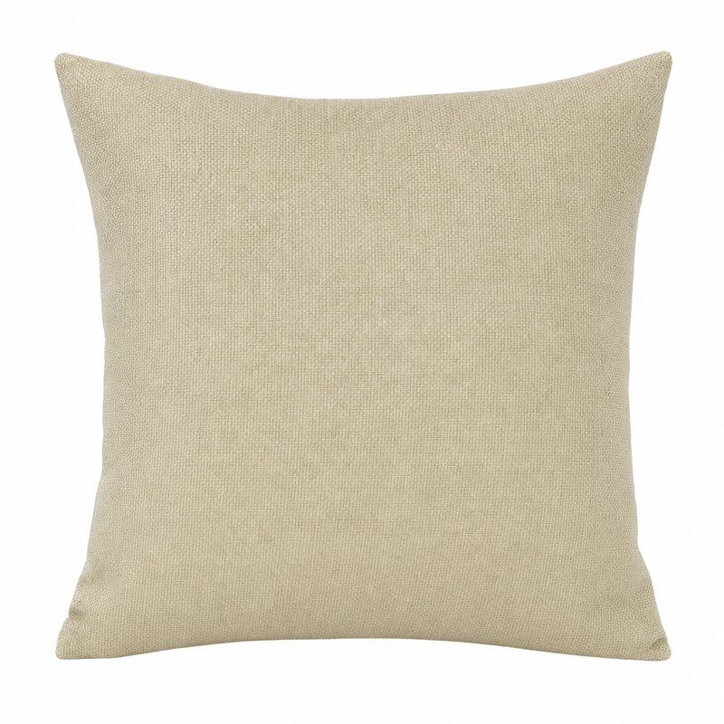 Capa de Almofada Linho Brooks Rozac Palha 43x43cm