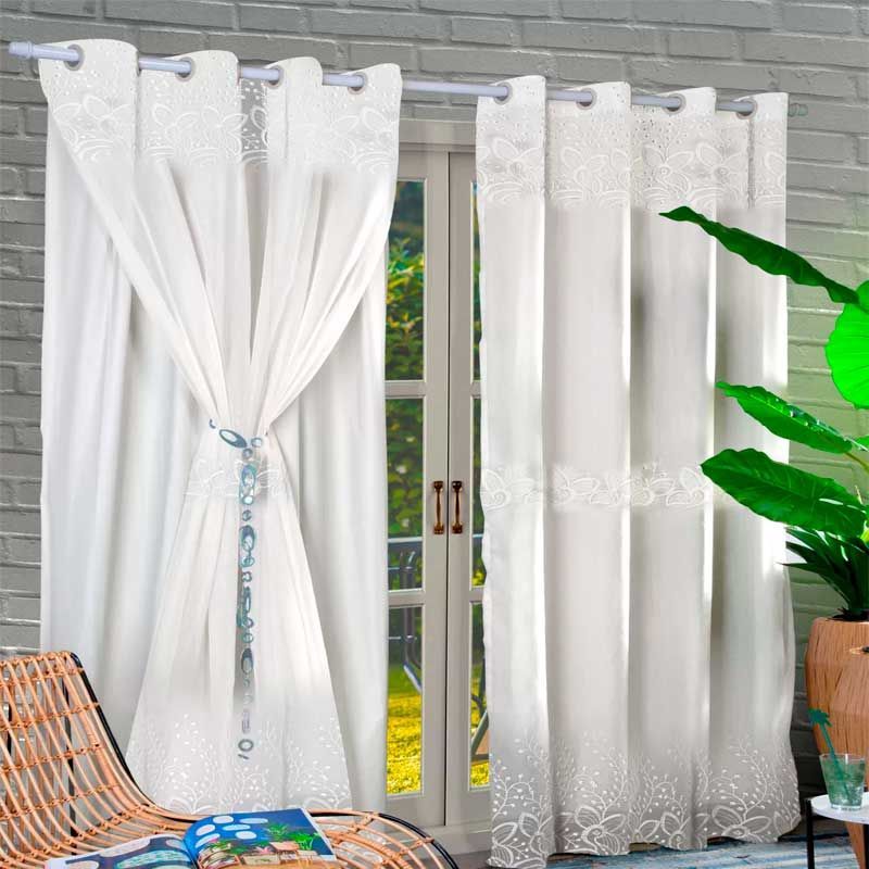 Cortina Blackout + Voil - Delux kate  2,80 X 1,80