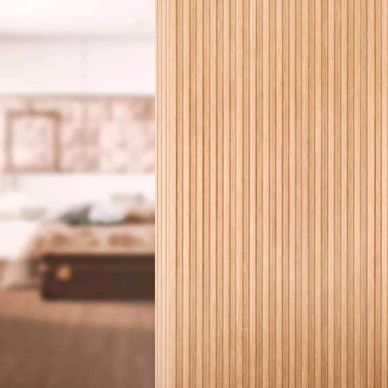 barra de painel ripado para o quarto