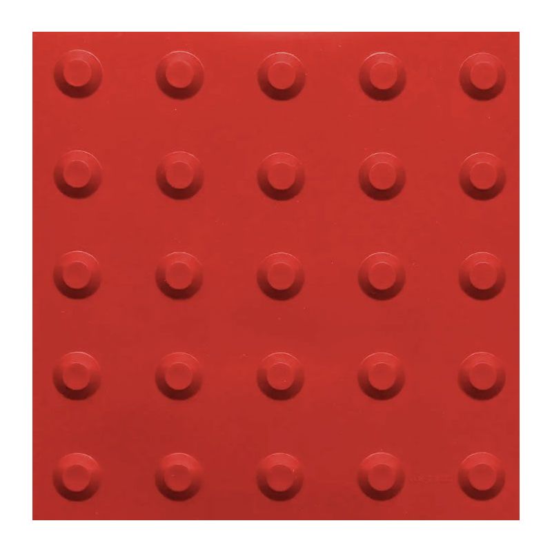 Piso Tátil Alerta - Vermelho