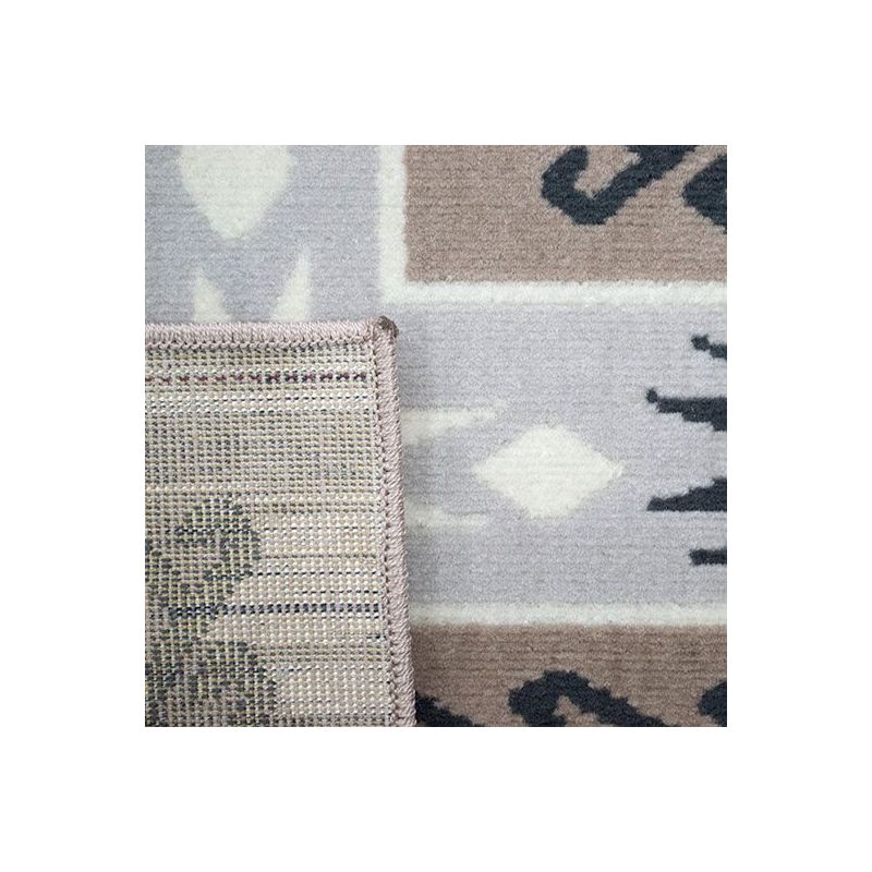 Tapete Medalhão Amsterdã - Taupe - 0,50 x 0,80m