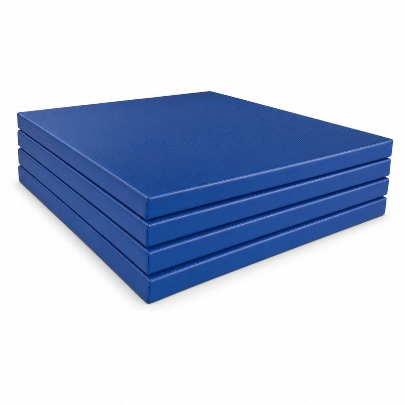 Tatame Olímpico Profissional 2x1m 45mm Azul Royal - pilha de placas (45 mm)