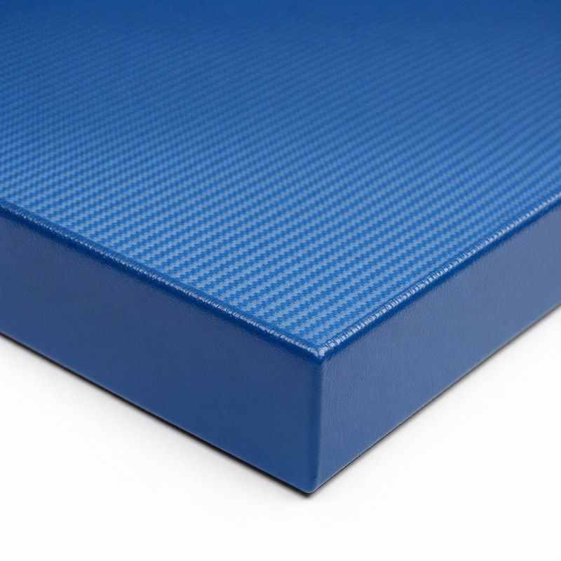 Tatame Olímpico Profissional 2x1m 45mm Azul Royal - detalhe da textura