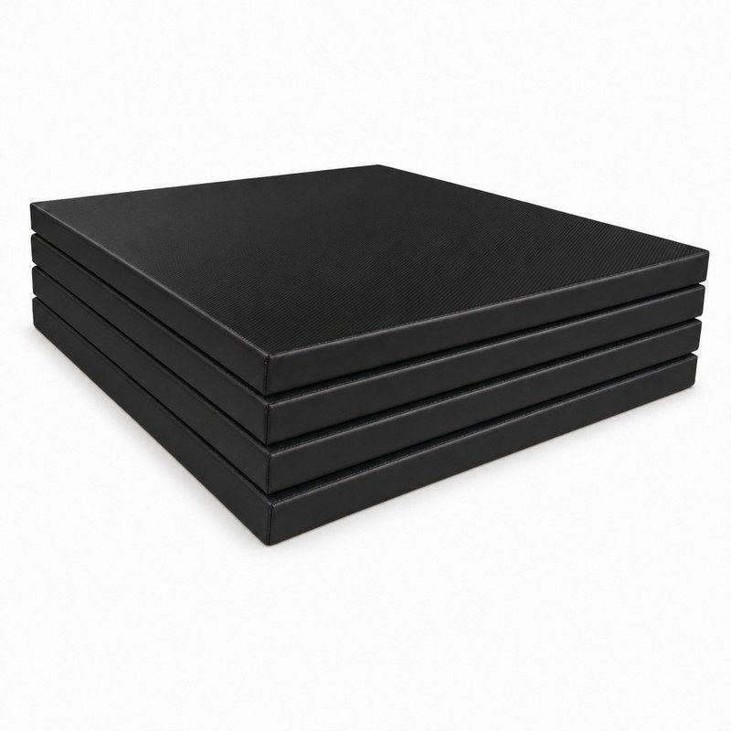 Tatame Olímpico Profissional 2x1m 45mm Preto - pilha de placas (45 mm)