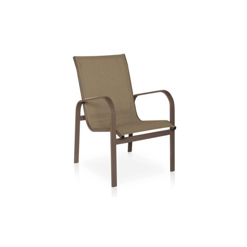 Tela Sling para Cadeira - Marrom Claro - PVC