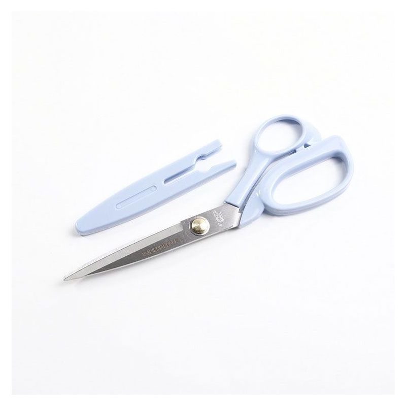 Tesoura Para Tecido Azul Bebê - 20.5 cm 
