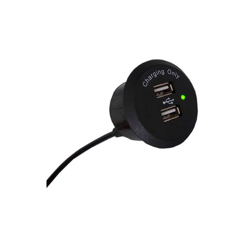 Tomada USB com 2 saídas