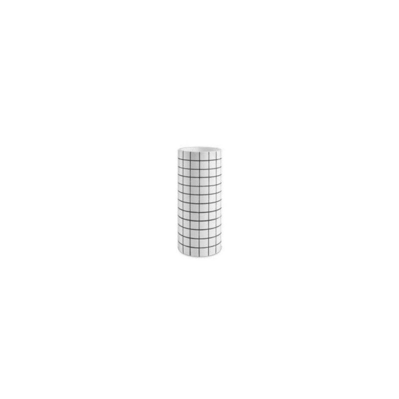 Vaso Branco em Cimento