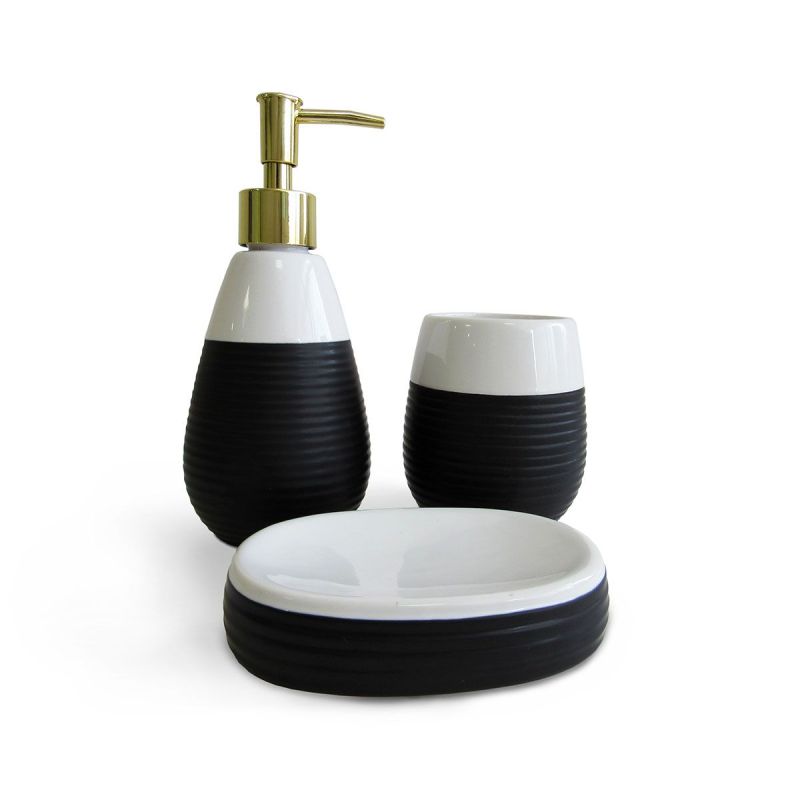Kit Banheiro - 3 Peças - Style Cerâmica