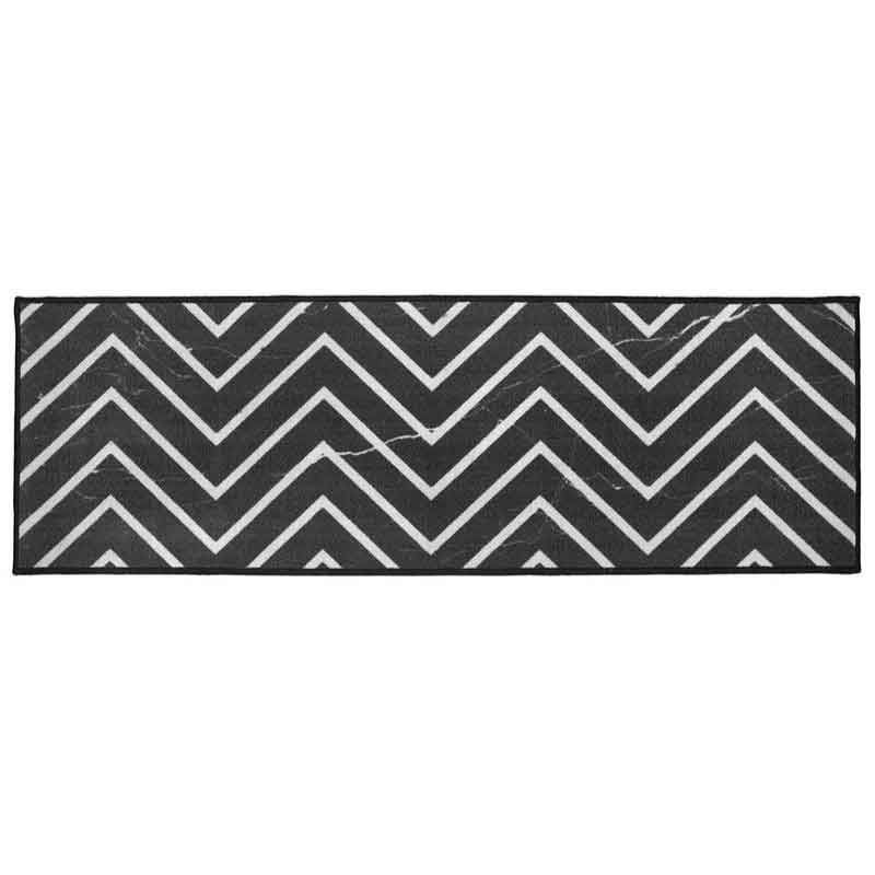 TAPETE CAPACHO COZINHA MARMORE CHREVRON 50X150