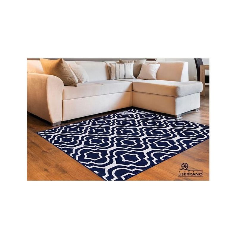 TAPETE RENAISSANCE LUMIERE COR 20 AZUL 1,50 x 2,00