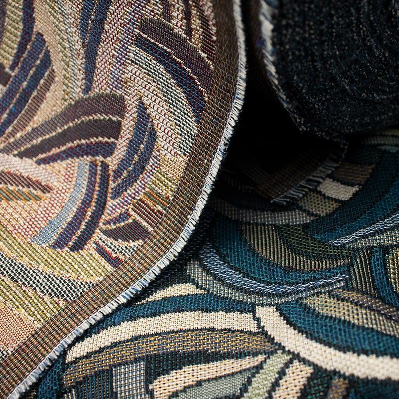 Tecido Jacquard - Milão Azul 1