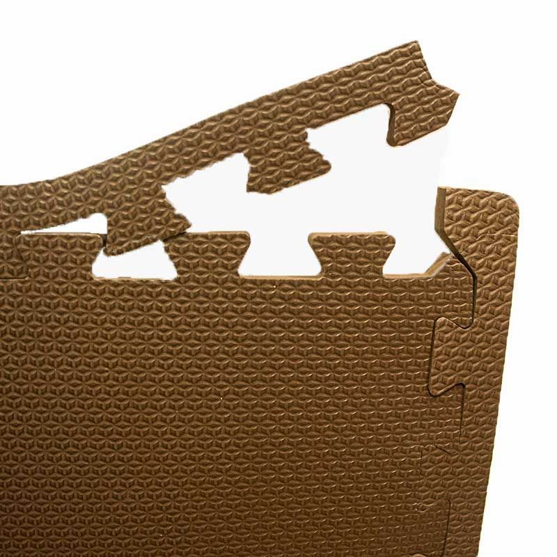 Tatame EVA 10mm - Marrom 1x1 