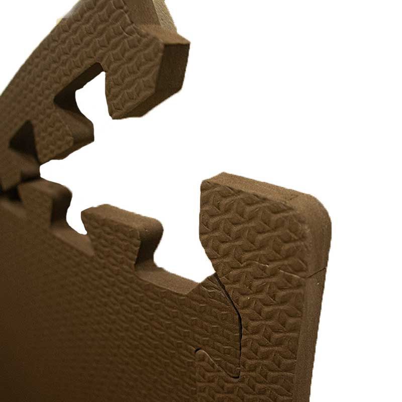 Tatame EVA 10mm - Marrom 1x1 