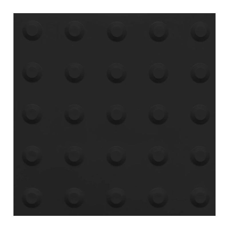 Piso Tátil Alerta - Preto