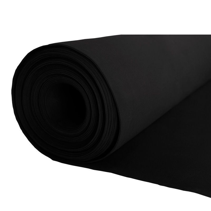 Borracha EVA Preto 5mm - Largura 1.40m