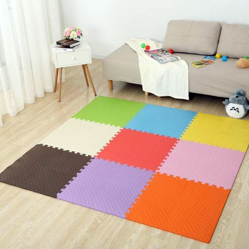 Tatame EVA 10mm - Azul Alaska - 50x50cm