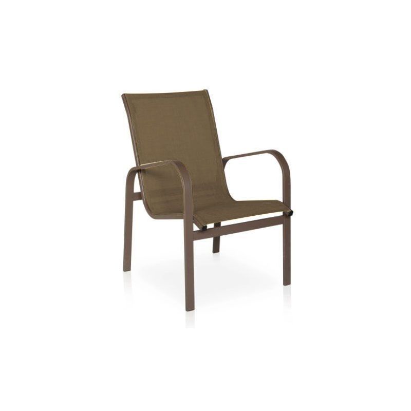 Tela Sling para Cadeira - Marrom Escuro - PVC