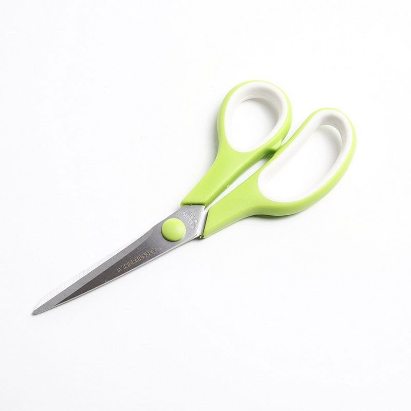 Tesoura Multiuso Verde Limao - 18.6 cm 