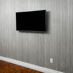 Painel Ripado Autocolante Nogueira Premium Decofix 0,6x2,8m - FC7052-4-A