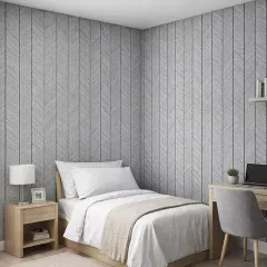 Painel Ripado Autocolante Carvalho Claro Decofix 0,6x2,8m - FC7052-1-A