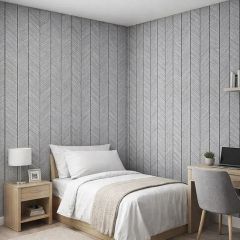 Painel Ripado Autocolante Carvalho Claro Decofix 0,6x2,8m - FC7052-1-A